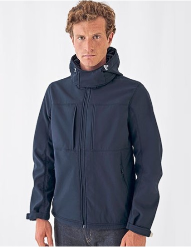 B-JM950-Mens Hooded Softshell